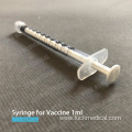 1ml Plastic Syringe without Needle